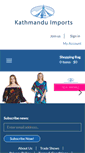 Mobile Screenshot of kathmanduimports.com